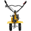 Motosapa AgroPro HS 500 motor 7 CP 2+1 viteze latime lucru 90 cm freze roti cauciuc 4.00x8 roata frontala tahometru roti metal plug arat rarita reglabila plug cartofi 2l ulei