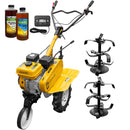 Motosapa AgroPro HS 500 motor 7 CP 2+1 viteze latime lucru 90 cm freze roti cauciuc 4.00x8 roata frontala tahometru 2l ulei