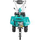 Motosapa DKD 500 motor 7 CP benzina 2+1 viteze freze 56-84 cm freze roti cauciuc 4.00x8" roata frontala roti metal plug arat rarita reglabila plug cartofi cultivator remorca 2l ulei