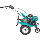 Motosapa DKD 500 motor 7 CP benzina 2+1 viteze freze 56-84 cm freze roti cauciuc 4.00x8" roata frontala roti metal plug arat rarita reglabila plug cartofi 2l ulei