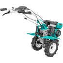 Motosapa DKD 500 motor 7 CP benzina 2+1 viteze freze 56-84 cm freze roti cauciuc 4.00x8" roata frontala roti metal plug arat rarita reglabila plug cartofi cultivator 2l ulei