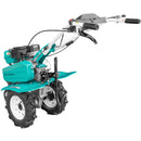 Motosapa DKD 500 motor 7 CP benzina 2+1 viteze freze 56-84 cm freze roti cauciuc 4.00x8" roata frontala roti metal plug arat rarita reglabila plug cartofi 2l ulei