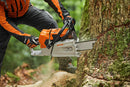 Motofierastrau profesional STIHL MS 881 putere 8.7CP lama 105 cm pas lant .404" RS + ulei amestec 2T 1L + ulei forest plus 2L + extra lant + extra sina + pila lant