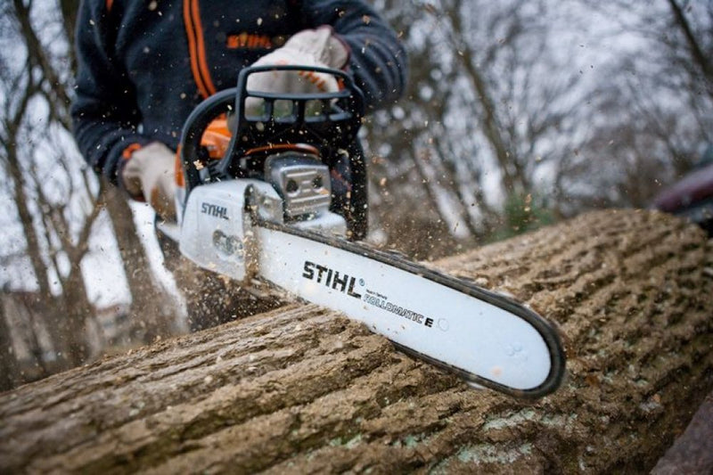 Motofierastrau profesional STIHL MS 271 putere 3.5CP lama 40cm 1.6mm pas lant .325" + ulei amestec 2T 1L + ulei forest plus 2L + extra lant + pila lant