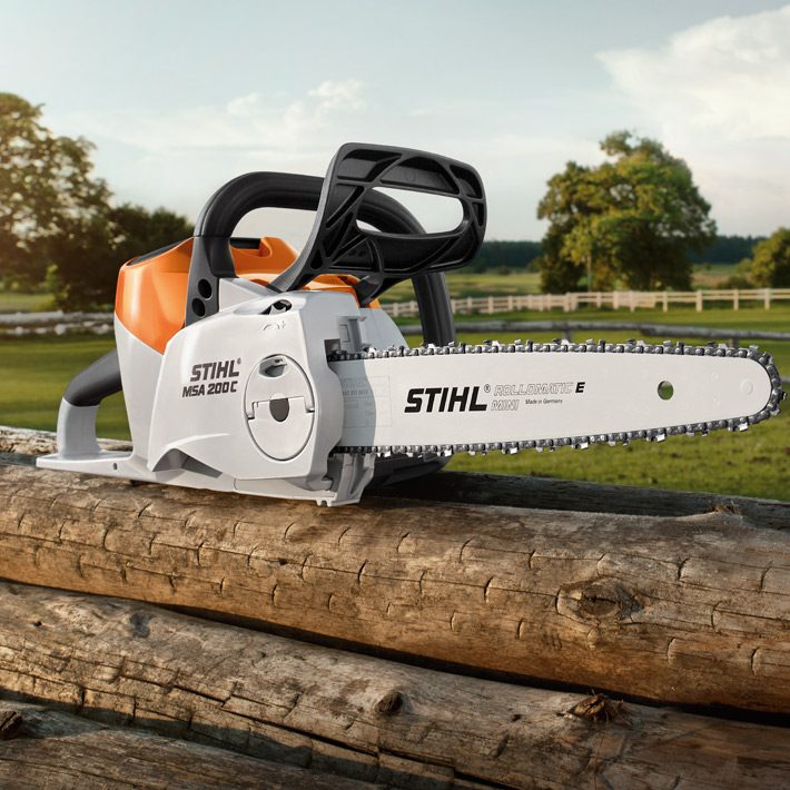 Motofierastrau cu acumulator STIHL MSA 200.0 C-B lama 30cm 1.1mm pas lant 1/4" fara acumulator si incarcator