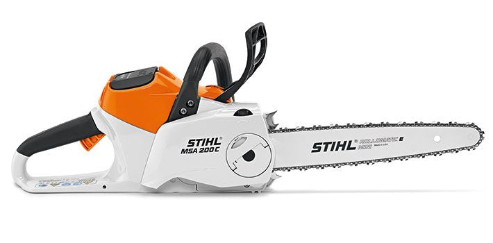Motofierastrau cu acumulator STIHL MSA 200.0 C-B lama 35cm 1.1mm pas lant 1/4" fara acumulator si incarcator