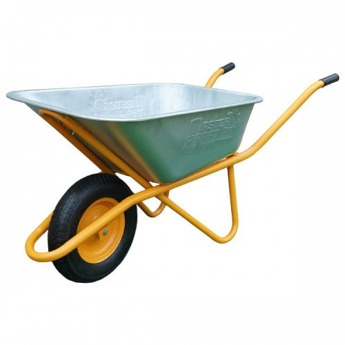 Roaba pentru constuctie cuva 100L zincata roata gonflabila RM3