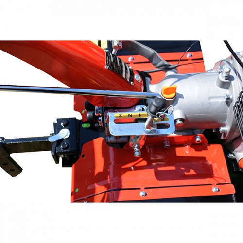 Motocultor HWASDAN HSD1G-100 Germany 7 CP reductor benzina motor 4 timpi sistem de aprindere – Magneto OHV Euro5 2+1 viteze 50-100 cm latime de lucru 15-25 cm adancime de lucru