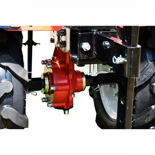 Motocultor HWASDAN HSD1G-100 Germany 7 CP reductor benzina motor 4 timpi sistem de aprindere – Magneto OHV Euro5 2+1 viteze 50-100 cm latime de lucru 15-25 cm adancime de lucru