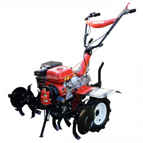 Motocultor HWASDAN HSD1G-100C Germany 7 CP reductor benzina motor 4 timpi sistem de aprindere – Magneto OHV Euro5 3+1 viteze 50-100 cm latime de lucru 15-25 cm adancime de lucru