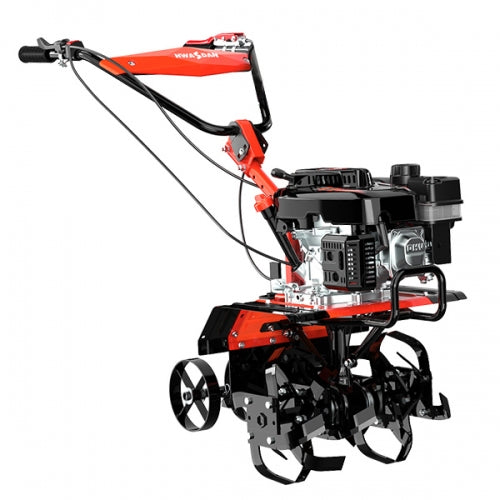 Motosapa compacta HWASDAN H450 Germany 4 CP 175 CC benzina reductor motor 4 timpi OHV Euro5 1+1 viteze 65 cm latime de lucru 24 freze pamant