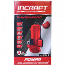 Pompa submersibila p/u apa murdara 2 kW INCRAFT P-WQD-2000 (cu cutite)