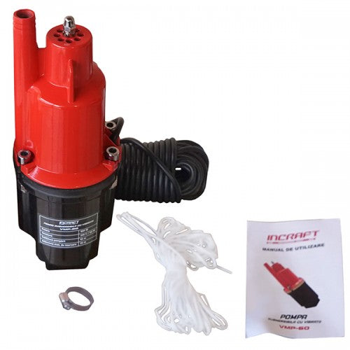 Pompa submersibila cu vibratii 0,55 kW INCRAFT VMP60