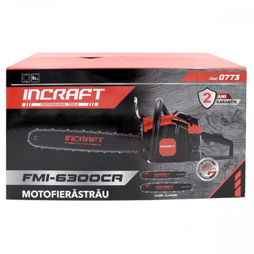 Motofierastrau 6,3 kW INCRAFT FMI-6300CR