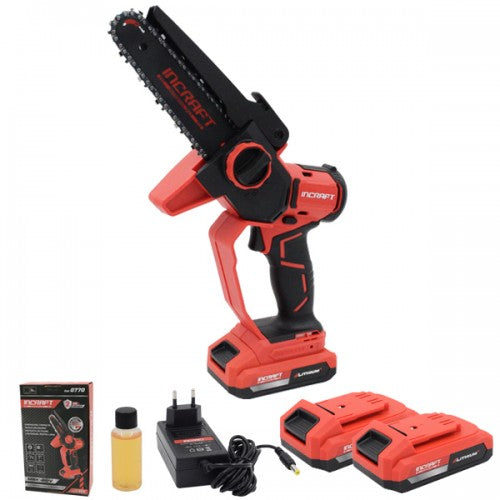 Electrofierastrau cu acumulator 20V 6" INCRAFT MSK-20V