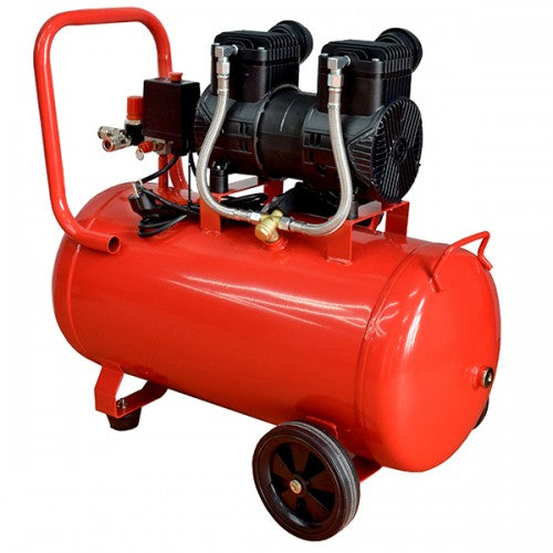 Compresor de aer 50L, 1.5 kW, 2 cilindri, fara ulei INCRAFT CU-1500-SL