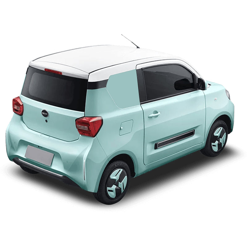 Masina electrica RELIVE N1 motor 20 kW autonomie 170 km viteza 100 km/h 2 pasageri ABS volan electronic computer rutier camera 360 grade navigatie ecran dublu 10.25" faruri LED Albastru
