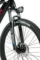 Bicicleta electrica Ztech ZT-85M SWORDFISH autonomie 50 km viteza maxima 25 km/h putere 250W acumulator 12Ah/36V nu necesita permis-Negru