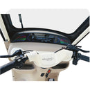 Tricicleta electrica SKY JET Optimus Sky putere 2000 W 72V 20 AH viteza 25 km/h autonomie 50 km cu cabina fara permis