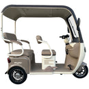 Tricicleta electrica SKY JET Optimus Sky putere 2000 W 72V 20 AH viteza 25 km/h autonomie 50 km cu cabina fara permis