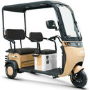 Tricicleta electrica KUBA OPTIMUS ULTRA cu cabina fara permis autonomie 40-50 km viteza maxima 25 km/h putere 650W nu necesita permis