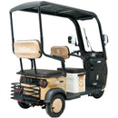 Tricicleta electrica KUBA OPTIMUS ULTRA cu cabina fara permis autonomie 40-50 km viteza maxima 25 km/h putere 650W nu necesita permis