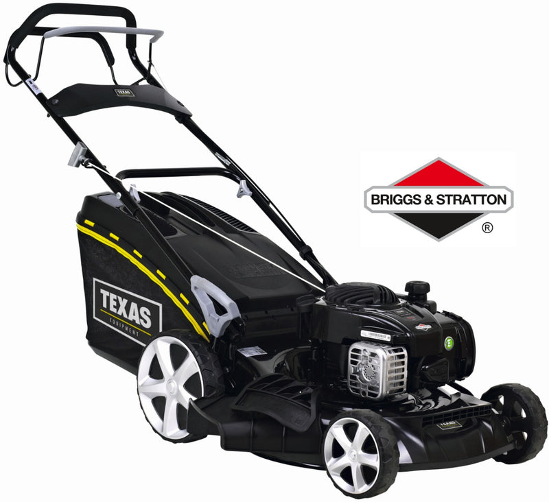 Masina de tuns gazonul Texas Razor 4680TR/W Motor benzina Briggs&Stratton 500E Putere 2.6 CP Functii 4in1 Sac colector 65L