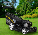 Masina de tuns gazonul Texas Razor 4680TR/W Motor benzina Briggs&Stratton 500E Putere 2.6 CP Functii 4in1 Sac colector 65L