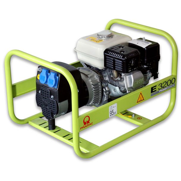 Generator de curent monofazat PRAMAC E3200 max 2.9 kVA motor HONDA benzina EURO V