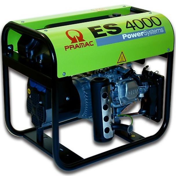 Generator de curent pe benzina PRAMAC ES4000 portabil monofazat 3.4 kVA