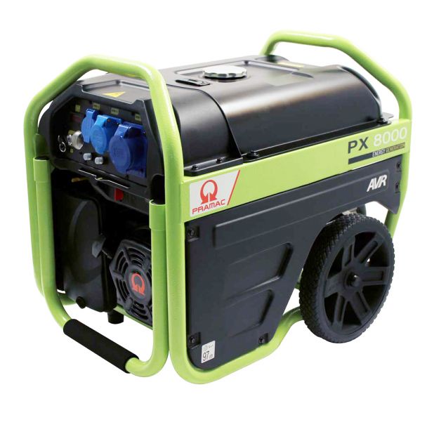 Generator de curent pe benzina PRAMAC PX8000 portabil monofazat 6.0 kVA