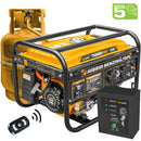 Generator 3.1 kW cu automatizare ATS AgroPro THUNDER 3100 benzina GPL pornire electrica telecomanda rezervor 15 L monofazat Euro 5