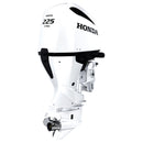 Motor barca Honda BF250 XCDU cu mansa cizma lunga DBW 250 CP 4T pornire electrica elice contrarotanta de inox cu 3 aripi port incarcare 60A-ALB NH565 “Grand&nbsp;Prix”