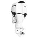 Motor barca Honda BF135 XCDU cu mansa cizma extralunga DBW 135 CP 4T pornire electrica contrarotanta elice de inox cu 3 aripi port incarcare 40A-ALB NH565 “Grand&nbsp;Prix”