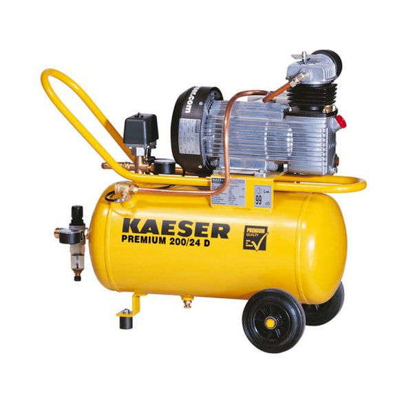 Compresor de aer Kaeser PREMIUM 200/24 D 24 L 1.1 KW 10 bar 200 l/min