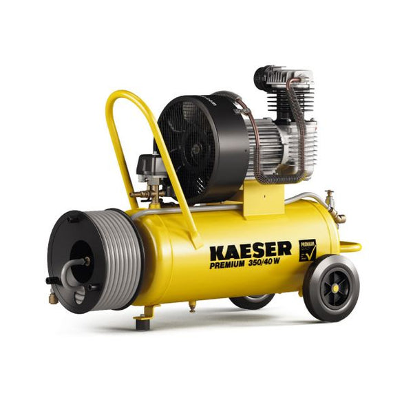 Compresor de aer Kaeser PREMIUM 350/40 W 40 L 1.9 KW 10 bar 350 l/min furtun 15 m