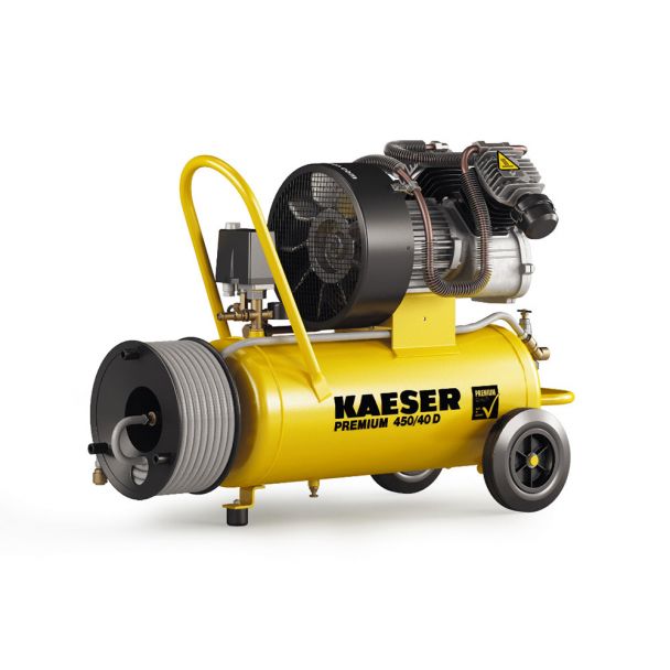 Compresor de aer Kaeser PREMIUM 450/40 D 40 L 2.4 KW 10 bar 450 l/min furtun 15 m
