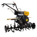 Motocultor ProGARDEN Campo 1303 cu far motor 13 CP benzina latime lucru 120 cm freze roti cauciuc 6 X 12 5 uleiuri AgroPro