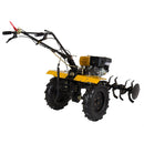 Motocultor ProGARDEN Campo 1303 cu far motor 13 CP benzina latime lucru 120 cm freze roti cauciuc 6 X 12 5 uleiuri AgroPro
