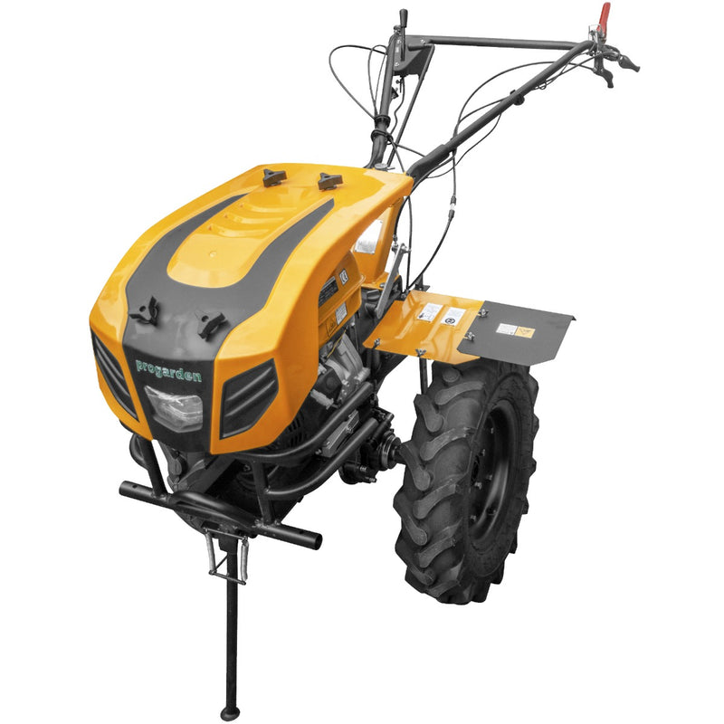 Motocultor cu diferential ProGARDEN Campo 1844 motor 18 CP benzina Euro 5 3+1 viteze latime lucru 162 cm freze roti 6.00-12 roti metal rarita reglabila plug arat plug cartofi cultivator 5l ulei AgroPro