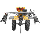 Motocultor cu diferential ProGARDEN Campo 1844 motor 18 CP benzina Euro 5 3+1 viteze latime lucru 162 cm freze roti 6.00-12 roti metal cultivator plug reversibil 5l ulei AgroPro