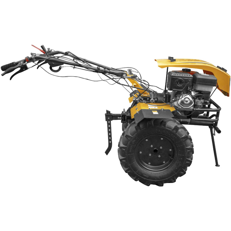 Motocultor cu diferential ProGARDEN Campo 1844 motor 18 CP benzina Euro 5 3+1 viteze latime lucru 162 cm freze roti 6.00-12 roti metal rarita reglabila plug arat plug cartofi cultivator 5l ulei AgroPro