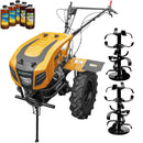 Motocultor cu diferential ProGARDEN Campo 1844 motor 18 CP benzina Euro 5 3+1 viteze latime lucru 162 cm freze roti 6.00-12 5l ulei AgroPro