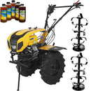 Motocultor ProGARDEN Campo 1854 motor 18 CP benzina Euro 5 viteze 3+1 diferential roti 6.00-12 pornire electrica 5l ulei AgroPro