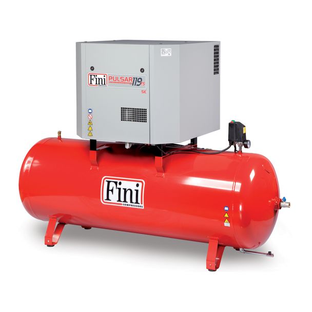 Compresor de aer insonorizat Fini PULSAR EVO BK119-500-5.5-ES 500 l 4000 W 10 bar 674 l/min uscator aer