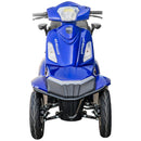 Cvadriciclu electric 4T 4 roti 1000W 60V si 25km/h albastru