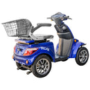 Cvadriciclu electric RDB 4T 4 roti 1000W 60V si 25km/h maro