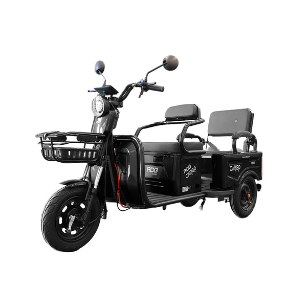 Tricicleta electrica RDB CARGO fara permis 2000W 25km/h negru
