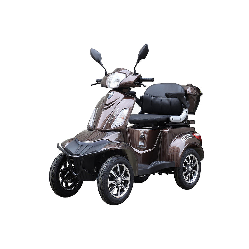 Cvadriciclu electric RDB 4T 4 roti 1000W 60V si 25km/h maro