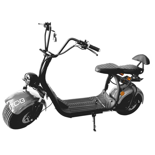 Scuter Electric RDB CC10 1500W fara permis 25km/h gri